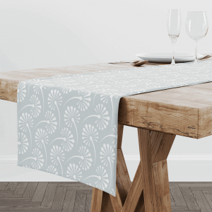 Table Runner - Make a Wish Grey