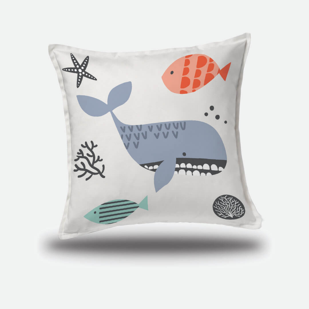 Cushion Cover - Nautical Ocean Vibes 1