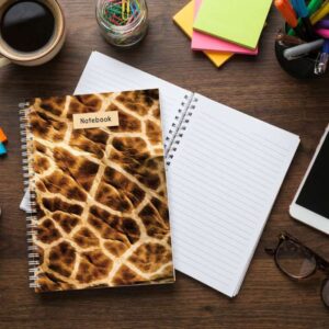 Notebook A5 - Giraffe Skin