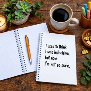 Notebook A5 - Indecisive