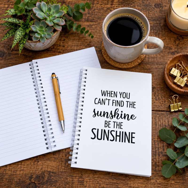 Notebook A5 - Sunshine