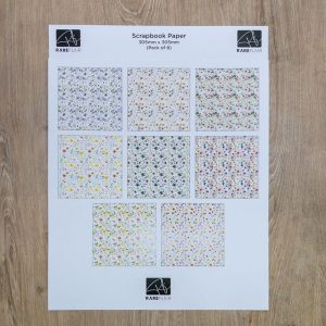 scrapbook wild flowers