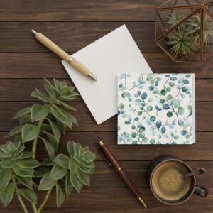 Square Notepad - Eucalyptus