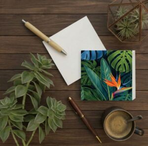 Square Notepad - Jungle Jive