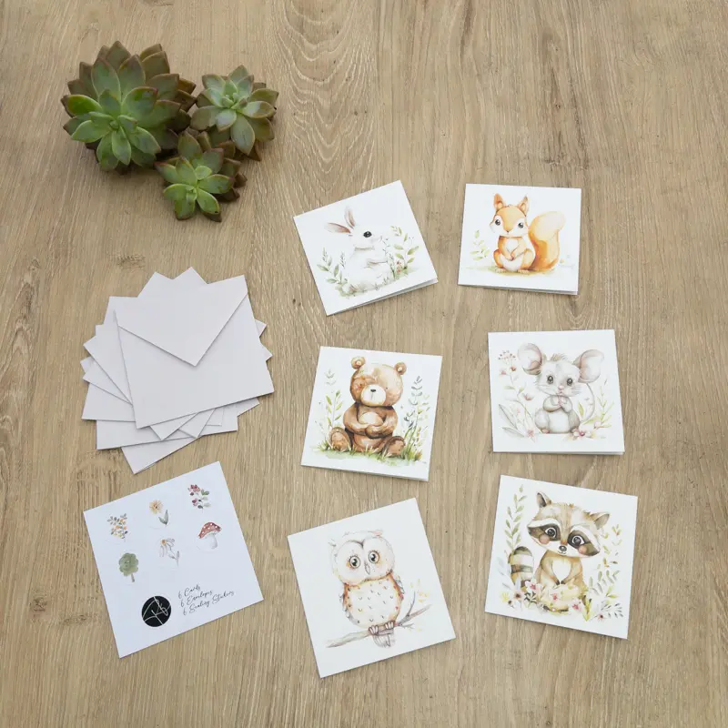 Gift Cards - Woodland Animals