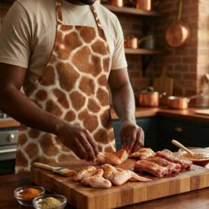 Apron - Giraffe Skin