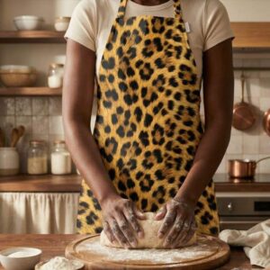 Apron - Leopard Skin