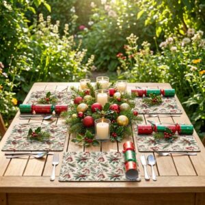 Placemats A3 - Christmas Berries