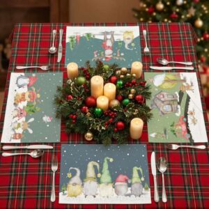 Placemats A3 - Christmas Gnomes
