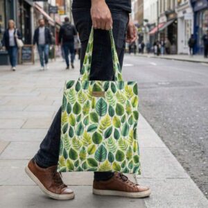 Shopping Bag - Leaves