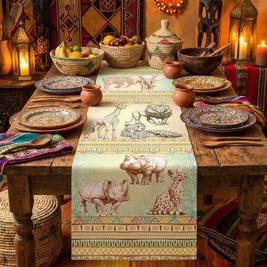 Table Runner - Ethnic Pattern