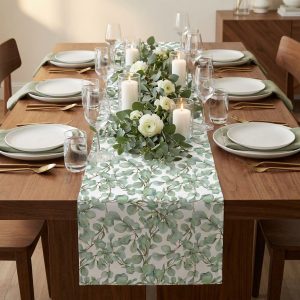 Table Runner - Eucalyptus