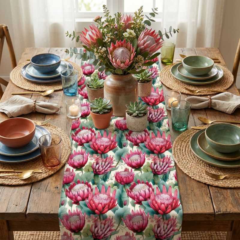 Table Runner - Proteas