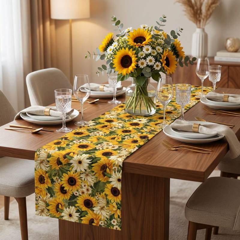 Table Runner - Sunflowers