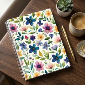 Notebook Hardcover A5 - Wild Flowers