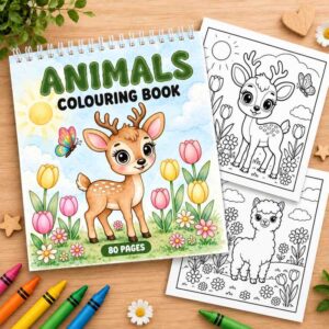 Colouring in Book- Animals