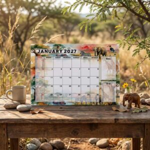 2027 Desk Calendar A3 - SA Scenery
