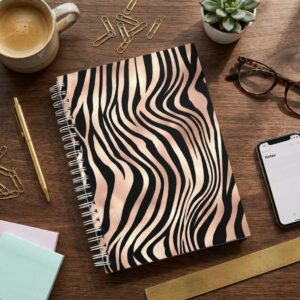 Notebook Hardcover A5 - Zebra (Colour)