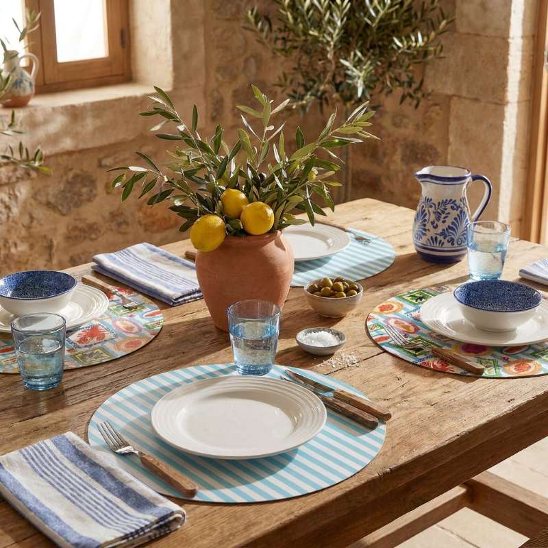 Placemats & Coasters Round - Lobster