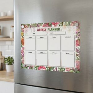 Weekly Magnetic Planner A4 - SA Wildflowers