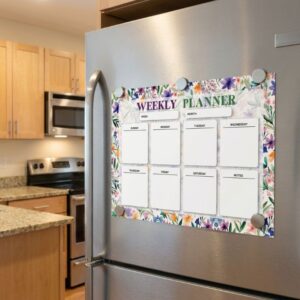 Weekly Magnetic Planner A4 - Wild Flowers