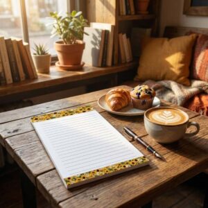 Writing Pad - Sunflowers